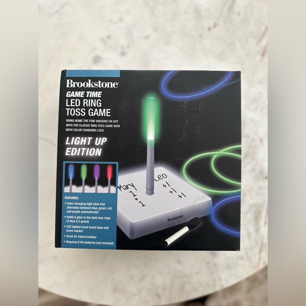 LED Ring toss game